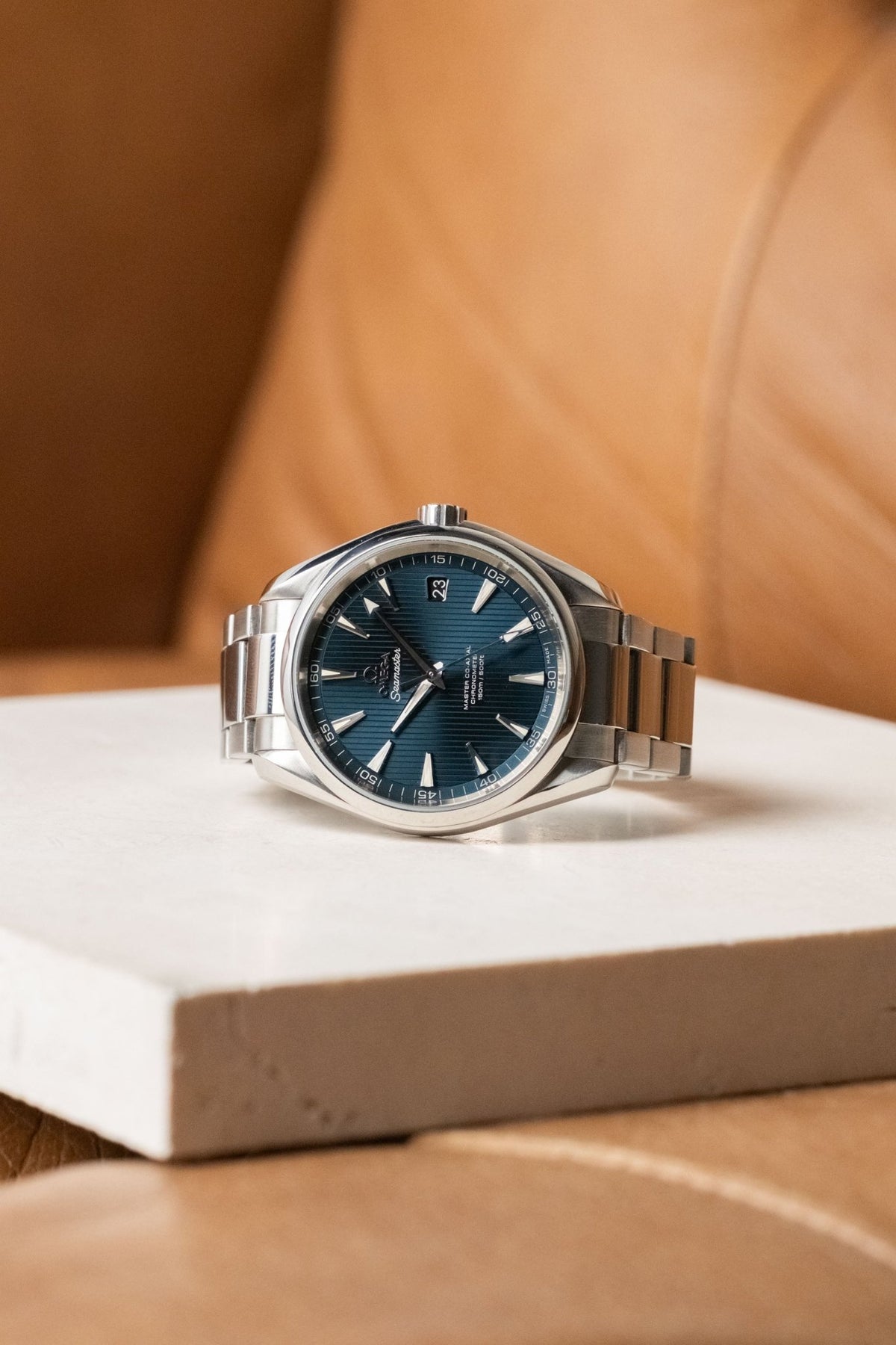 2023 Omega Aqua Terra Blue Teak Ref. 231.10.42.21.03.003 - Wristory