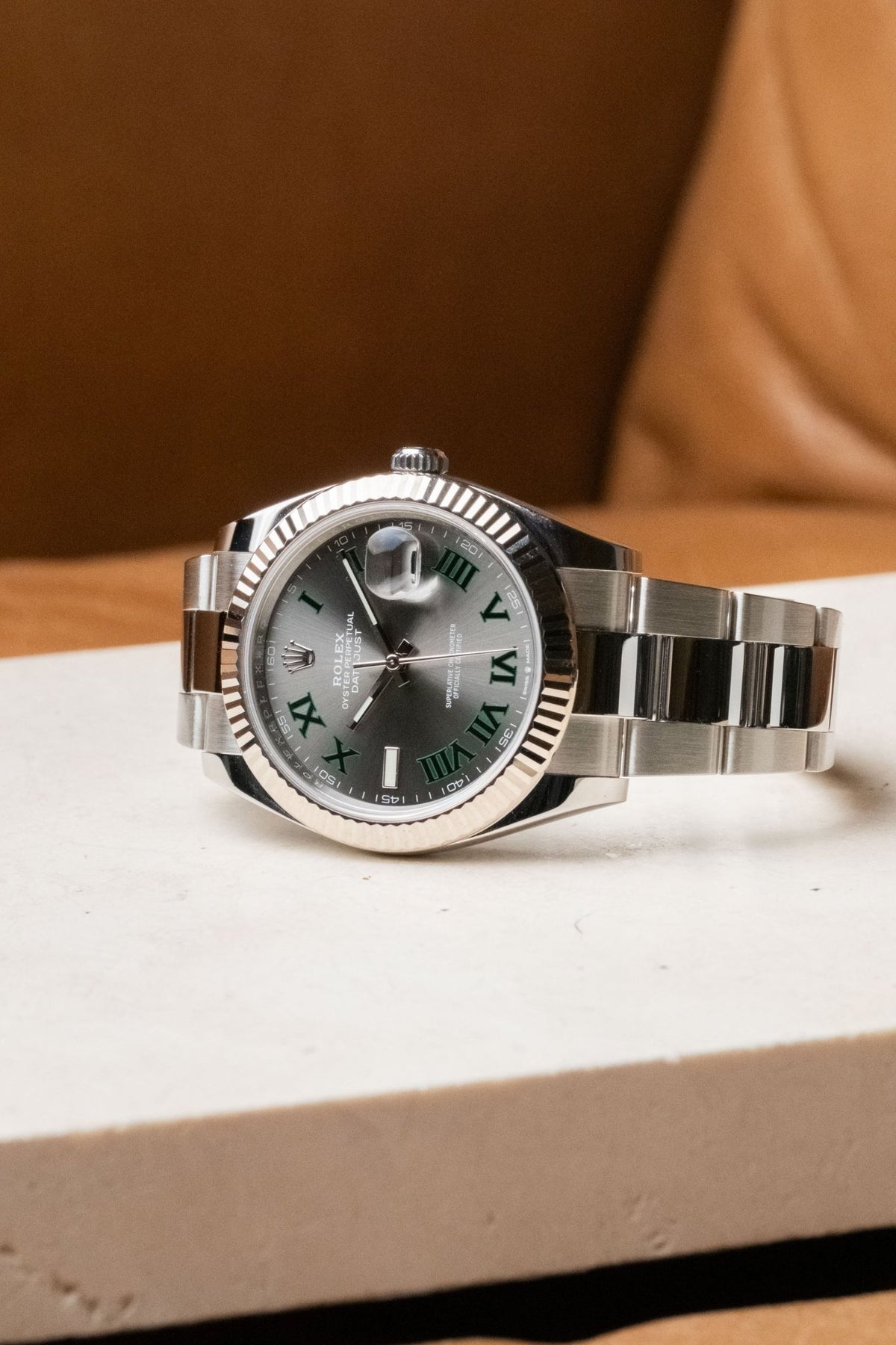 2023 Rolex Datejust 41 Wimbledon Fluted Oyster Ref. 126334 - Wristory