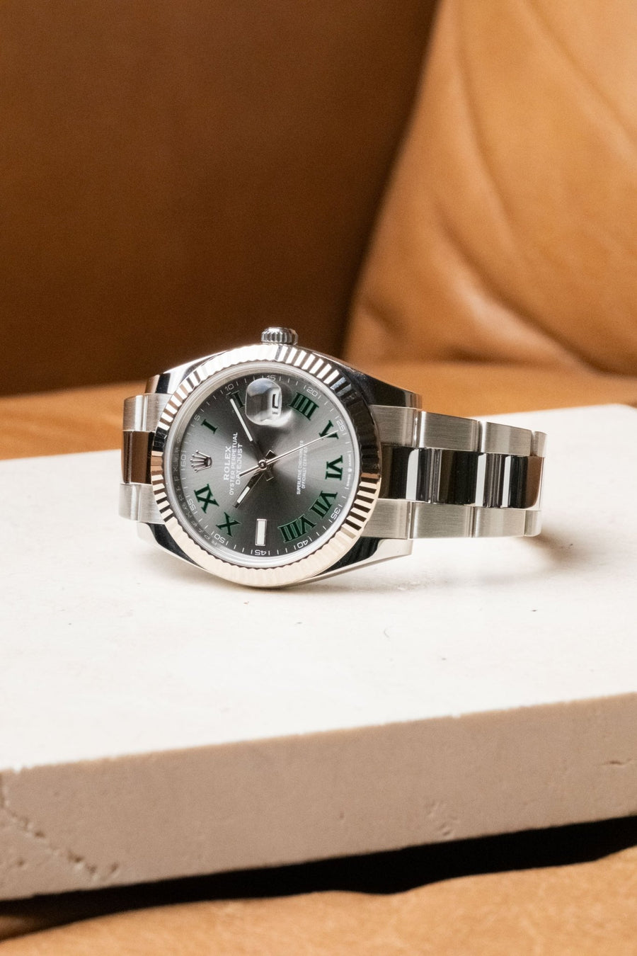 2023 Rolex Datejust 41 Wimbledon Fluted Oyster Ref. 126334 - Wristory
