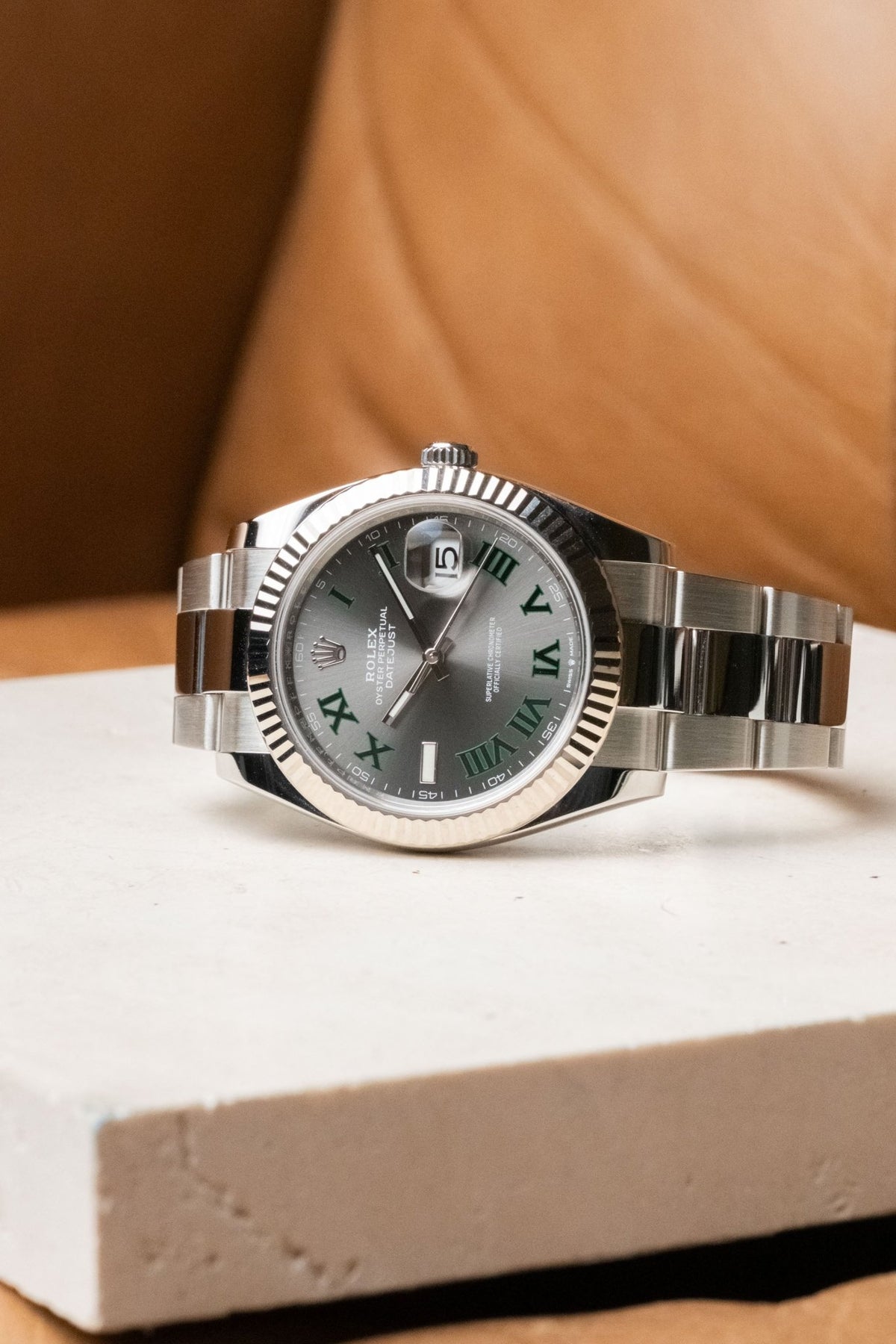 2023 Rolex Datejust 41 Wimbledon Fluted Oyster Ref. 126334 - Wristory