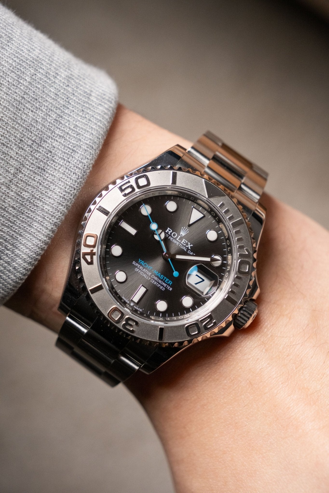 2023 Rolex Yacht-Master Rhodium Ref. 126622 - Wristory