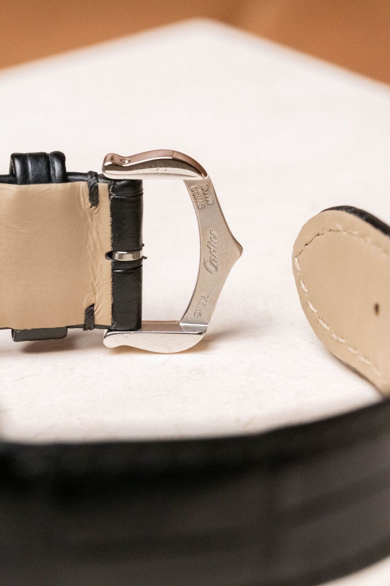 2024 Cartier Santos Dumont Black Lacquer WSSA0046 Details