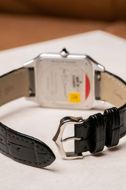 2024 Cartier Santos Dumont Black Lacquer WSSA0046 Details