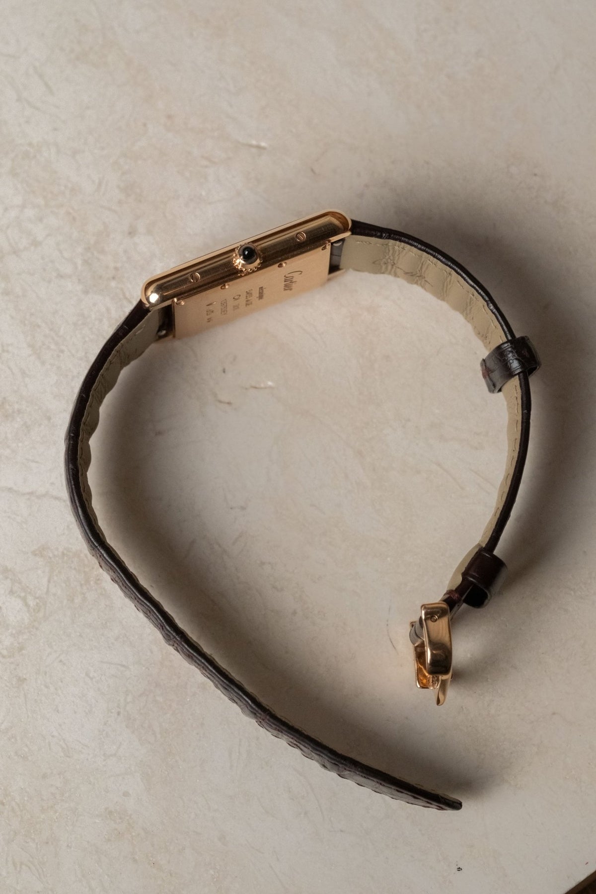 2024 Cartier Tank Louis LM Rose Gold Ref. WGTA0011 - Wristory