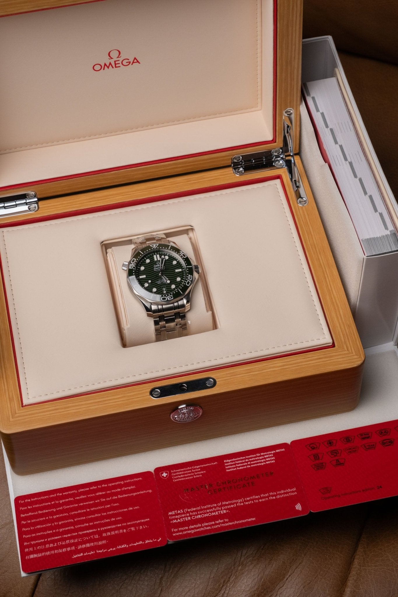 2024 OMEGA 2024 Omega Seamaster 300M Green Ref. 210.32.42.20.10.001 - Wristory