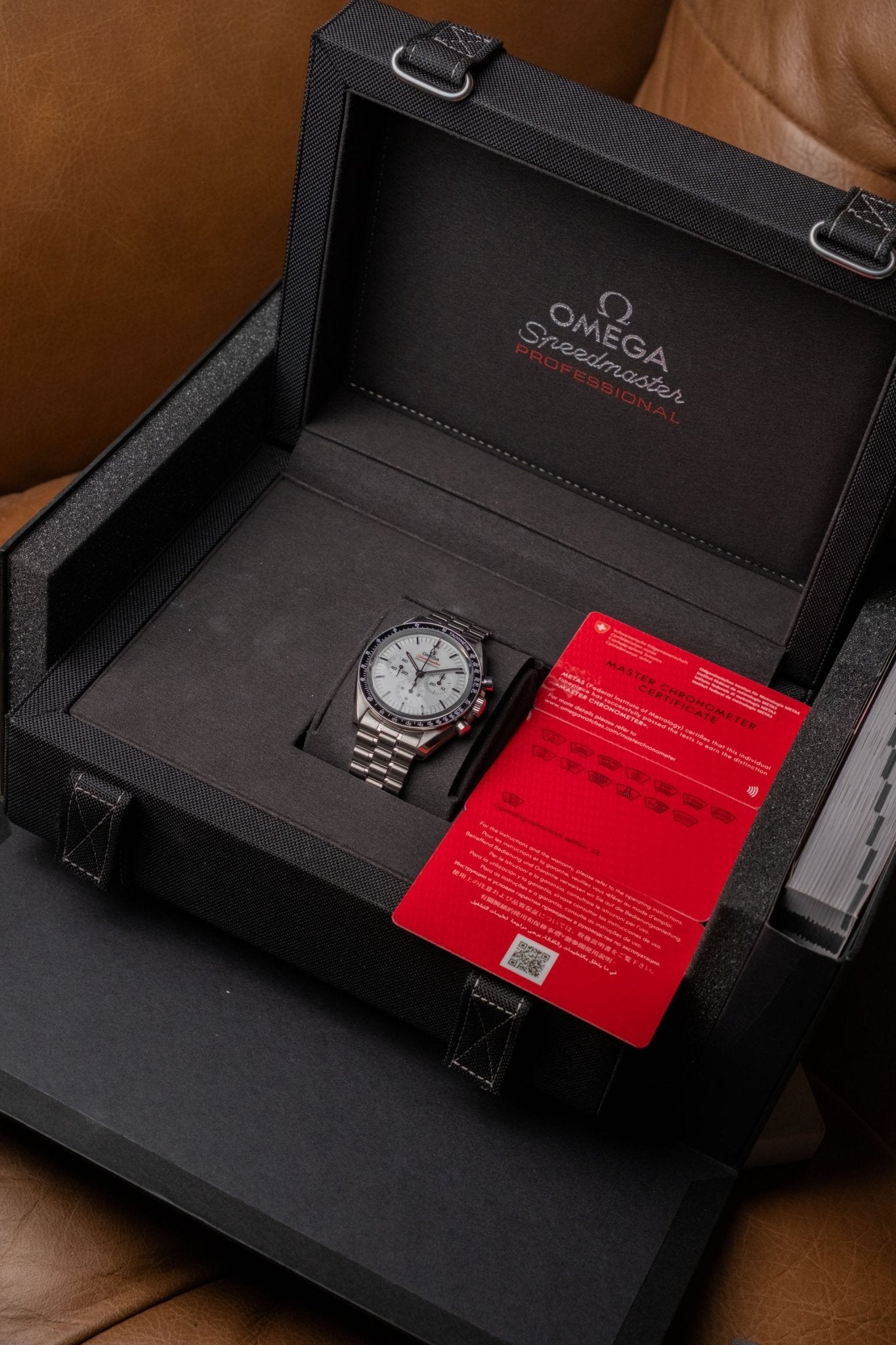 2024 Omega Speedmaster Moonwatch White Dial 310.30.42.50.04.001 - Wristory