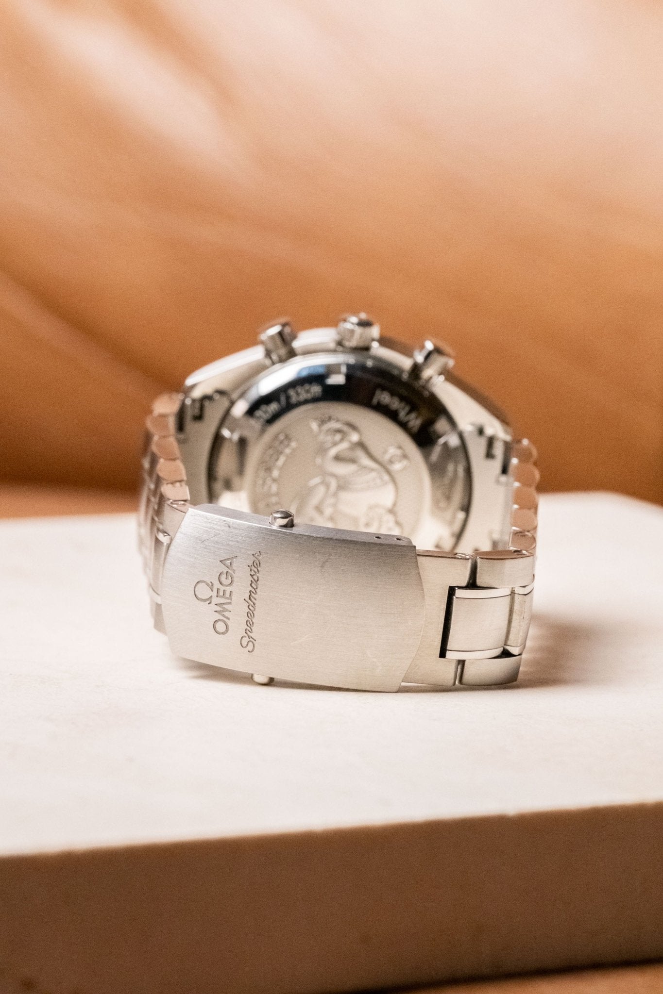 2024 OMEGA Speedmaster Racing White Dial with Yellow Accents Ref. 326.30.40.50.04.001 - Wristory