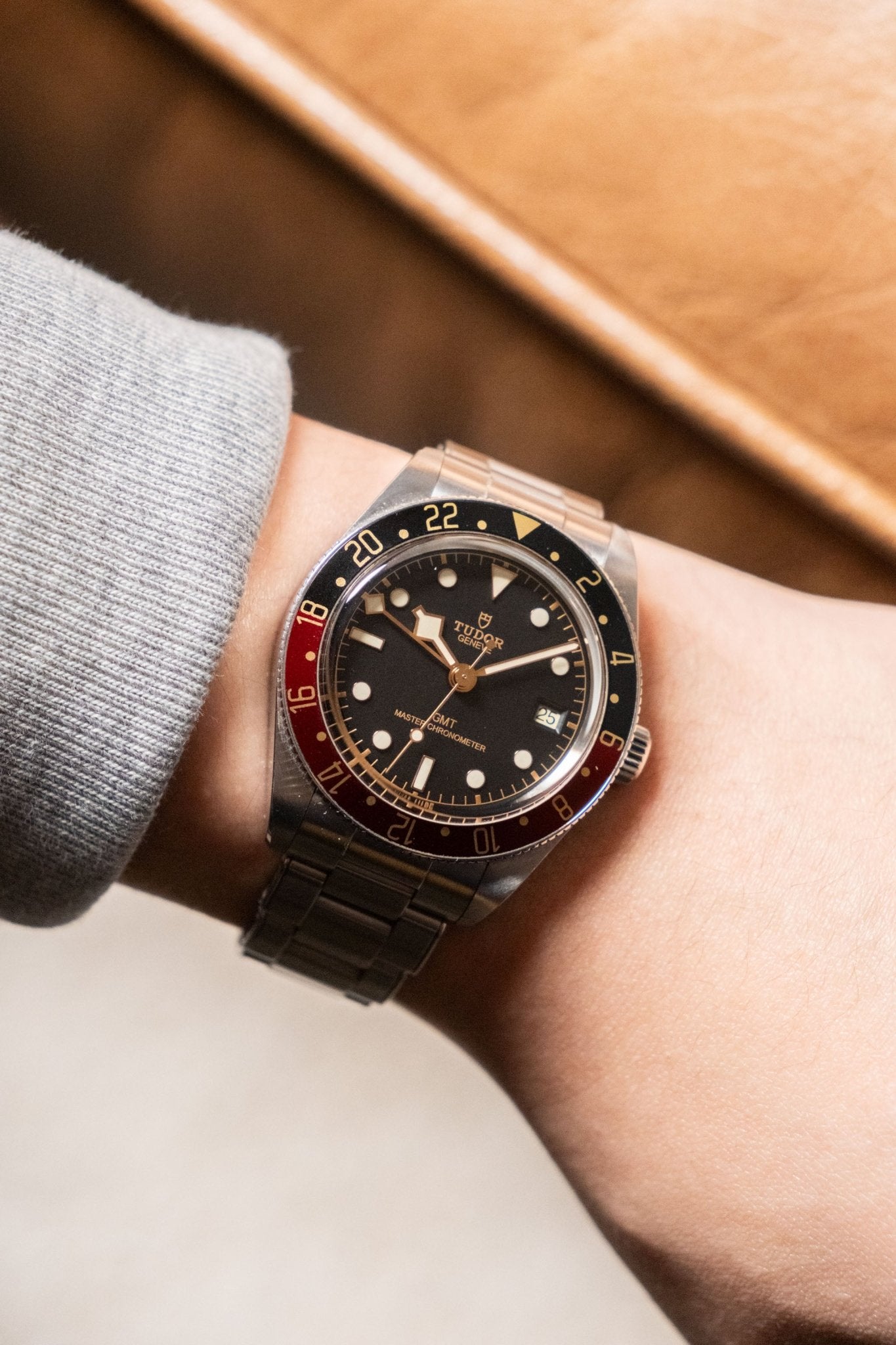"2024 TUDOR Black Bay 58 GMT “Coke” Black and Burgundy Bezel 
7939G1A0NRU-0001 pre-owned watch Wristory Melbourne"