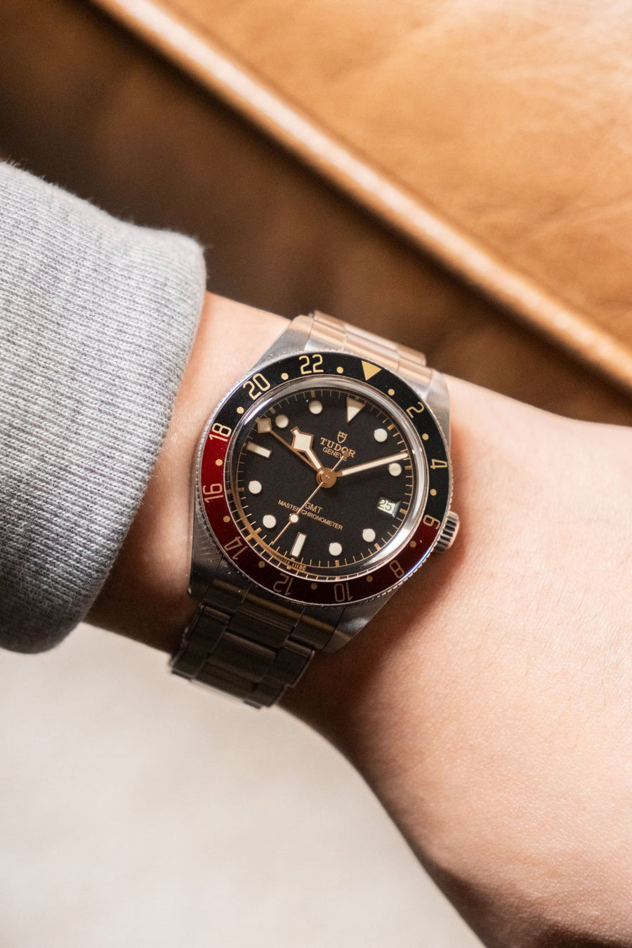 "2024 TUDOR Black Bay 58 GMT “Coke” Black and Burgundy Bezel 
7939G1A0NRU-0001 pre-owned watch Wristory Melbourne"