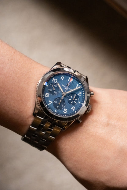 2025 Breitling Classic Avi Chronograph “Tribute to Vought F4U Corsair” Ref A23380 - Wristory