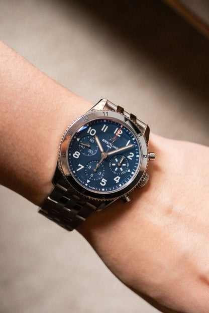 2025 Breitling Classic Avi Chronograph “Tribute to Vought F4U Corsair” Ref A23380 - Wristory
