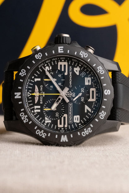2025 Breitling Endurance Pro 44 Chronograph “Air-Asia” 10 Years Service Edition pre-owned watch Wristory Melbourne