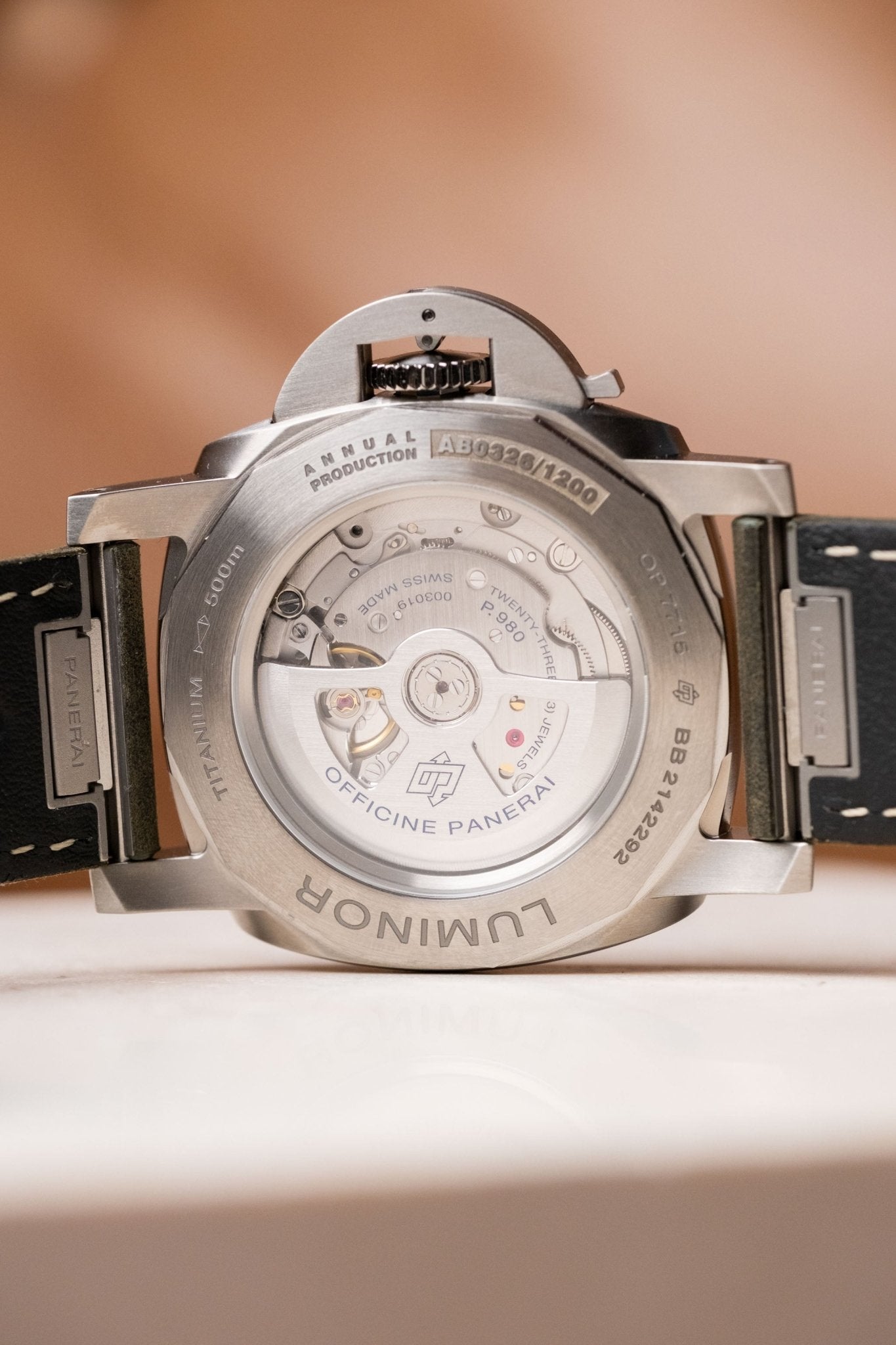 2025 Officine Panerai Luminor Marina Titanio PAM03325 - Wristory