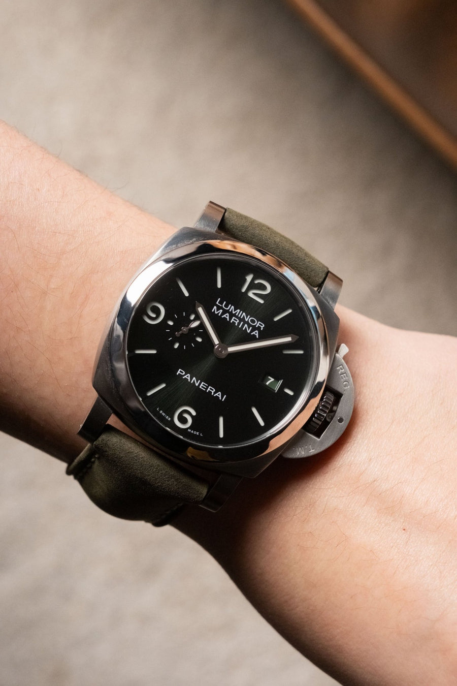 2025 Officine Panerai Luminor Marina Titanio PAM03325 - Wristory