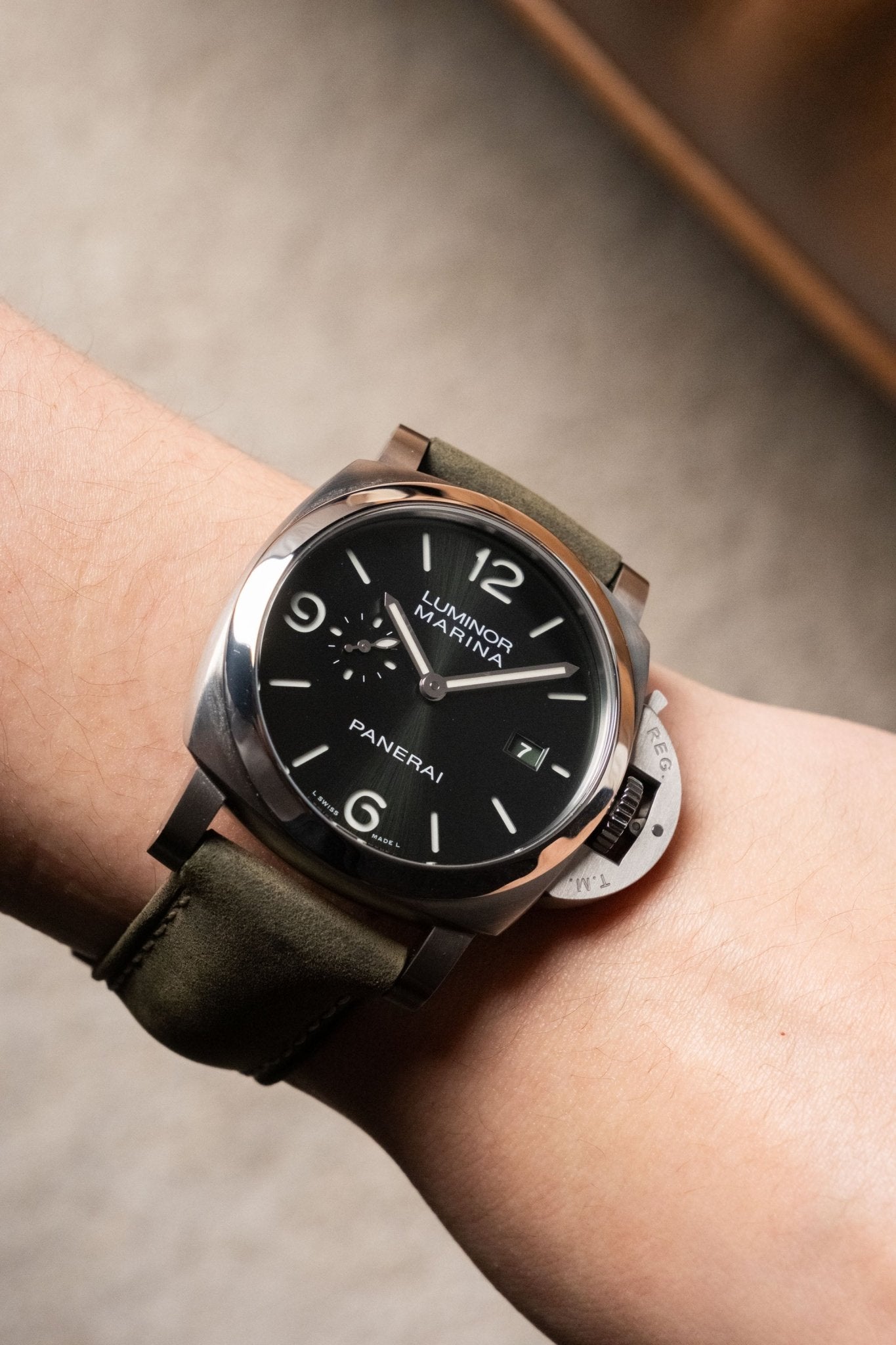 2025 Officine Panerai Luminor Marina Titanio PAM03325 - Wristory