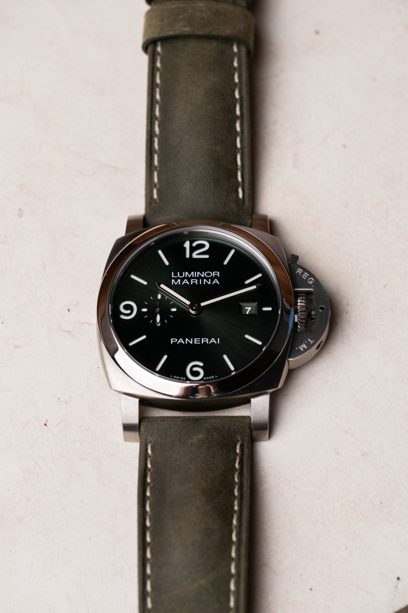 2025 Officine Panerai Luminor Marina Titanio PAM03325 - Wristory