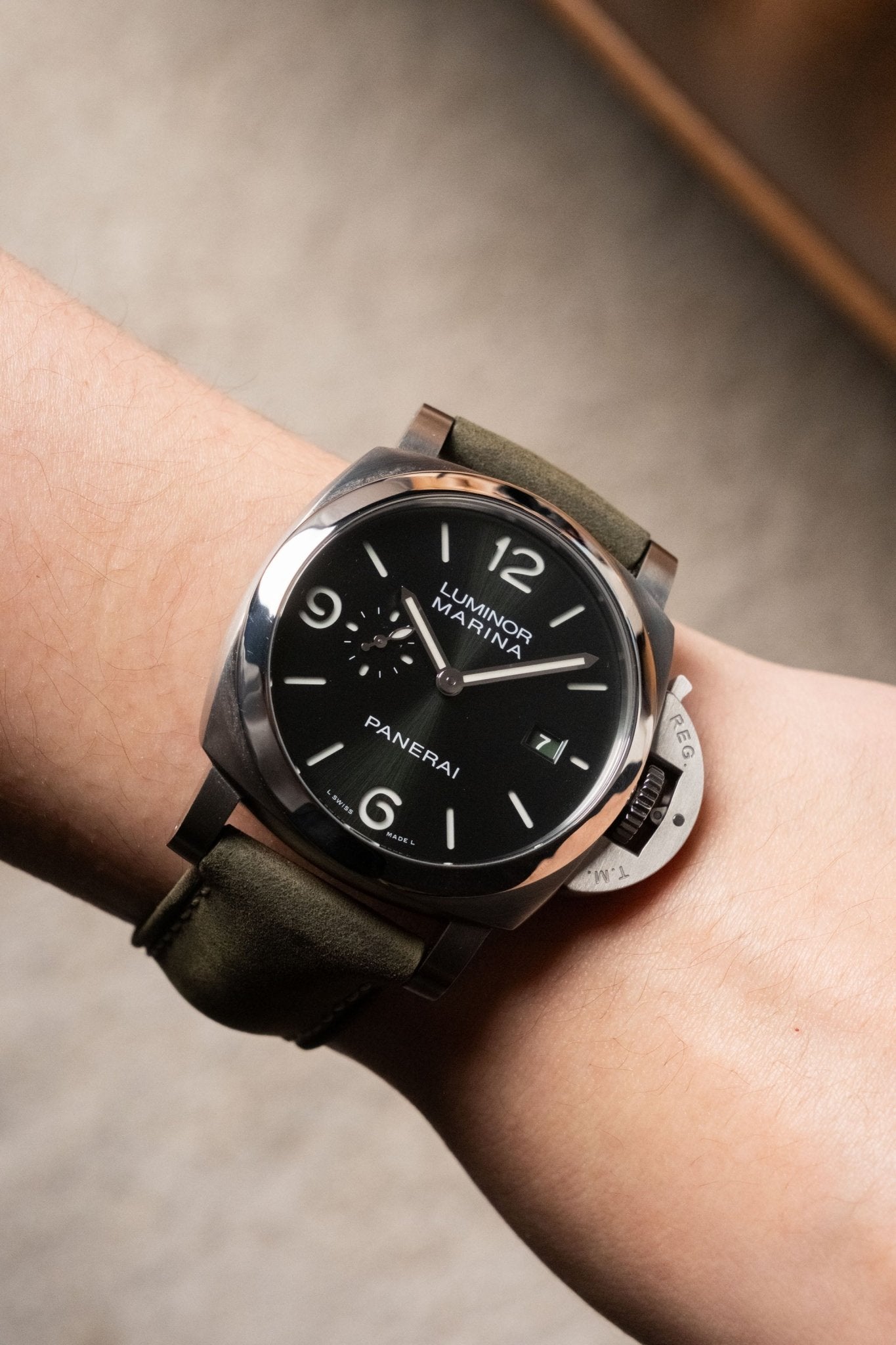 2025 Officine Panerai Luminor Marina Titanio PAM03325 - Wristory