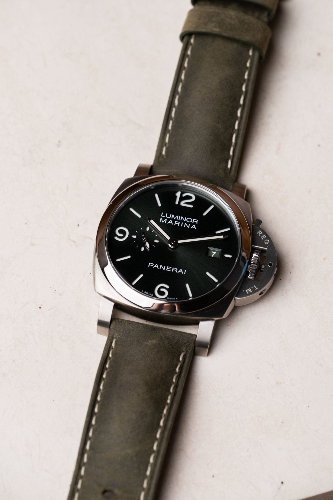 2025 Officine Panerai Luminor Marina Titanio PAM03325 - Wristory