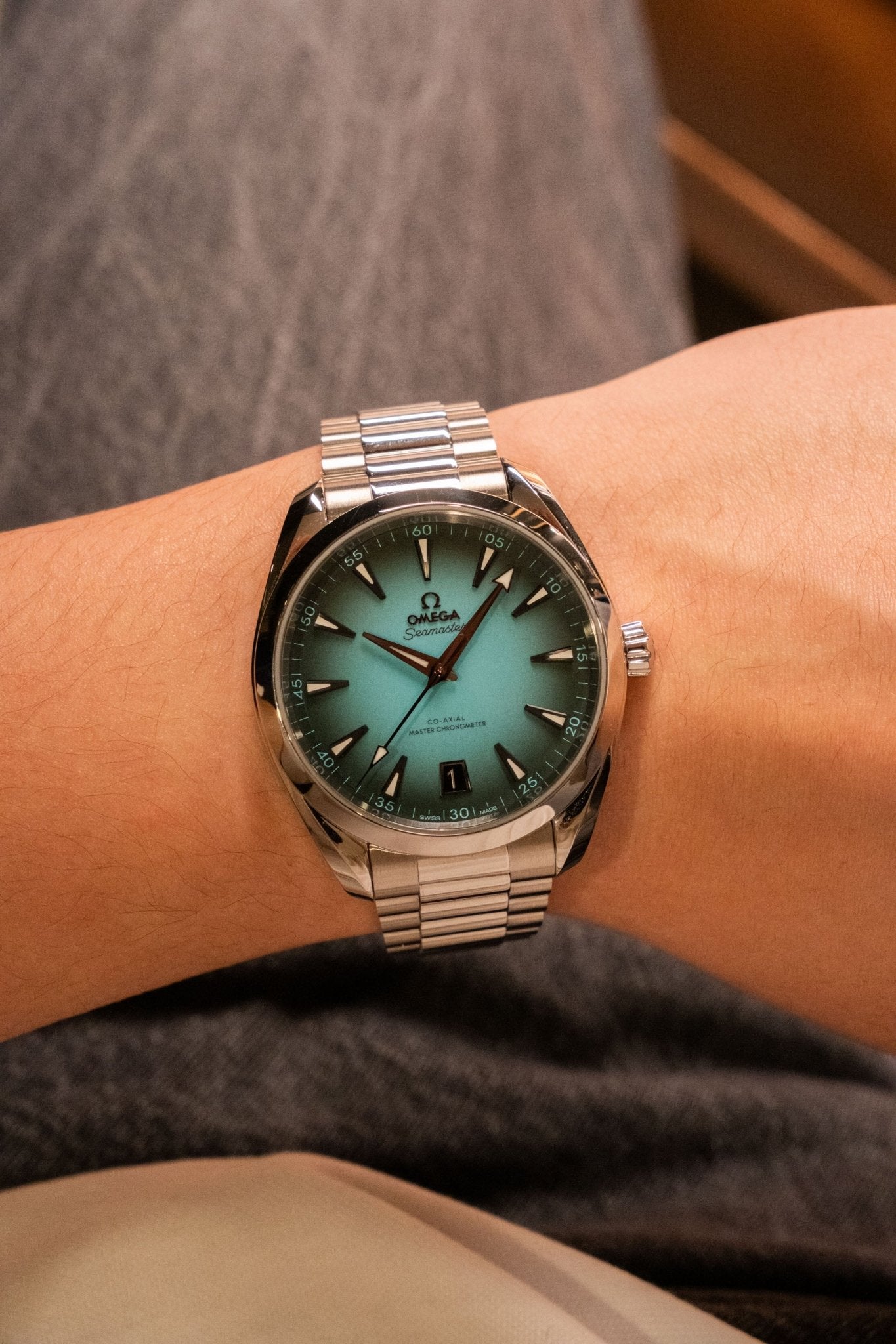 2025 OMEGA Seamaster Aqua Terra 150m Co - Axial Master Chronometer - Wrist Story Pty Ltd