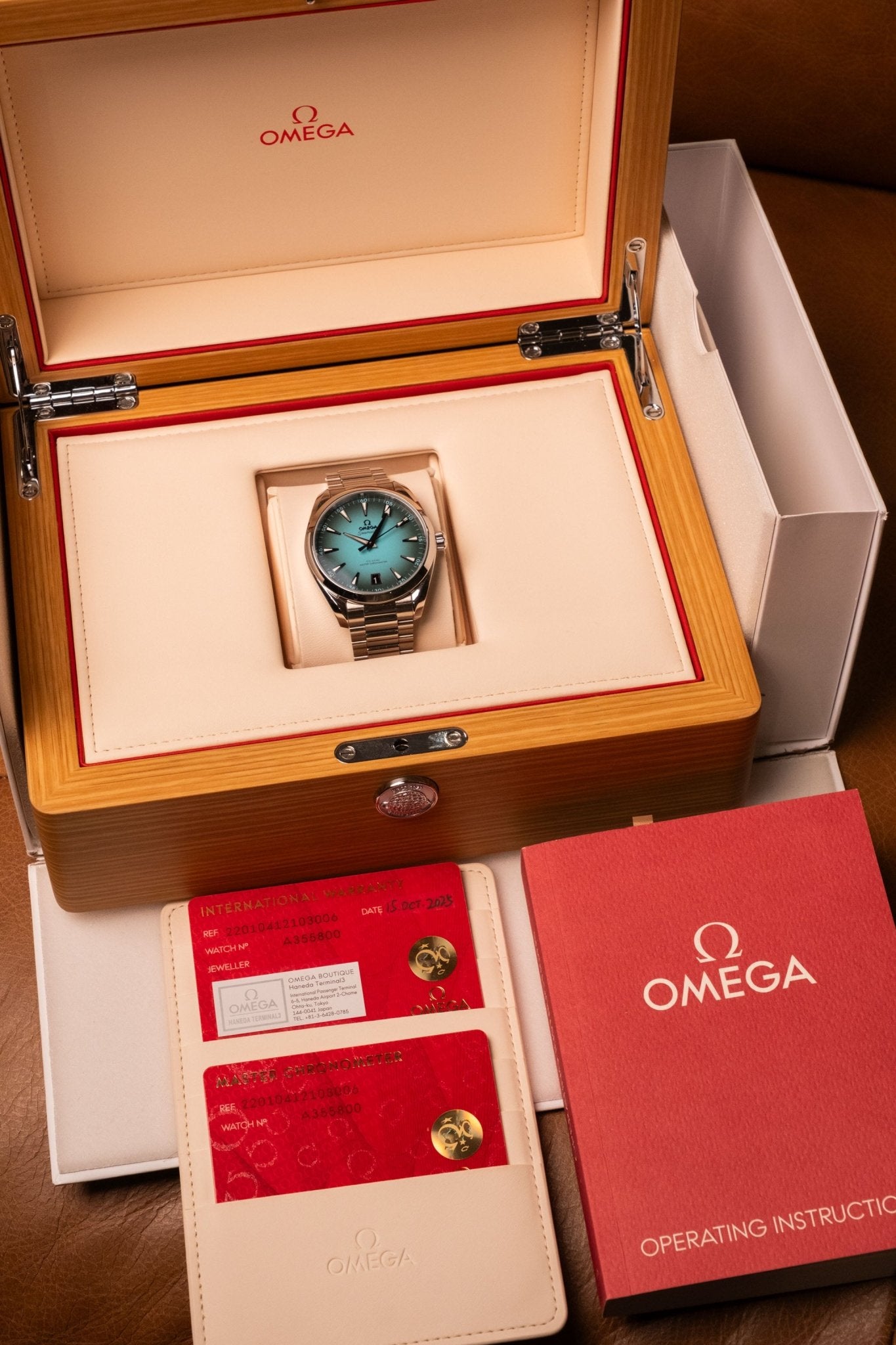 2025 OMEGA Seamaster Aqua Terra 150m Co - Axial Master Chronometer - Wrist Story Pty Ltd