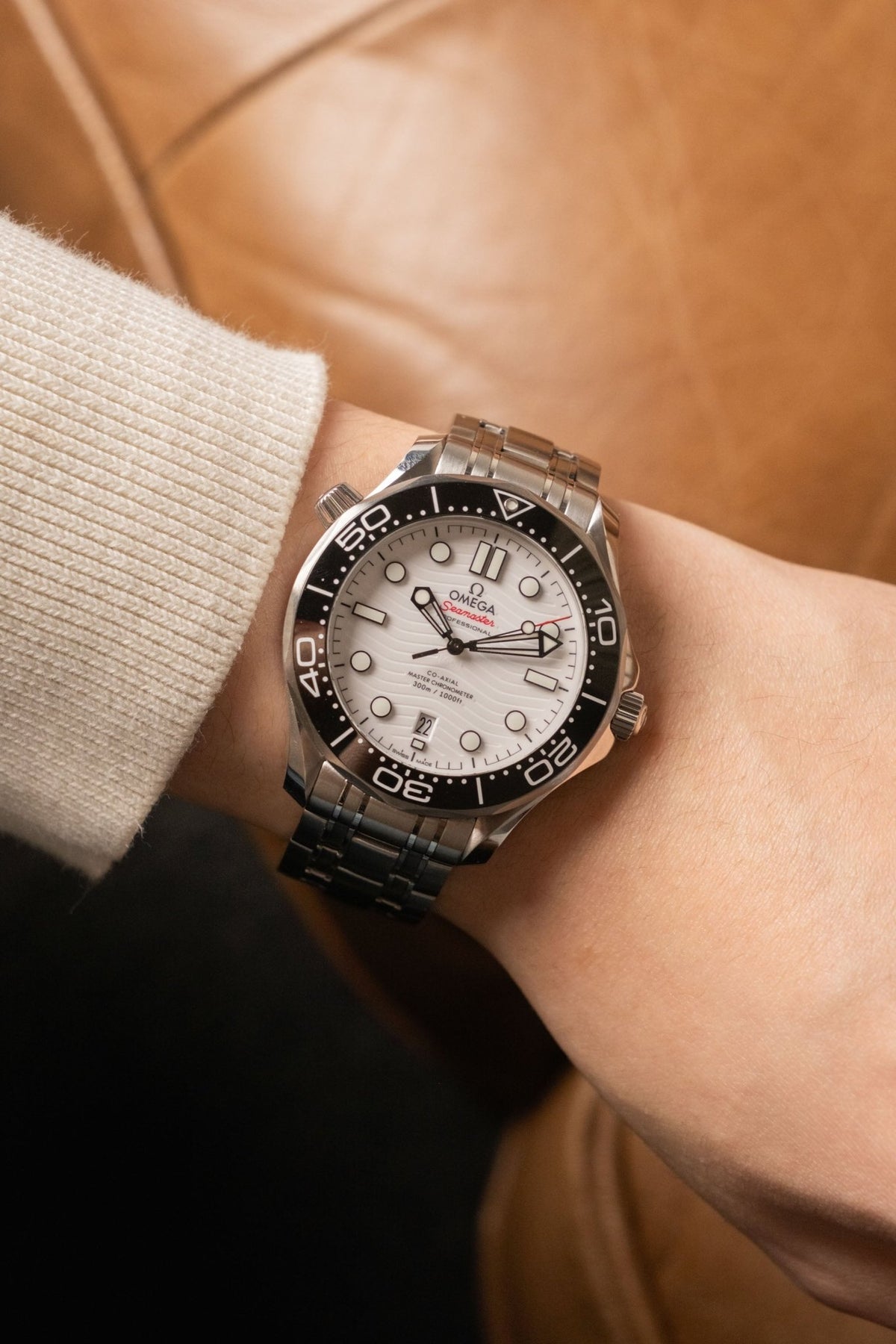2025 Omega Seamaster Diver 300M with Rubber Strap Ref. 210.30.42.20.04.001 - Wristory