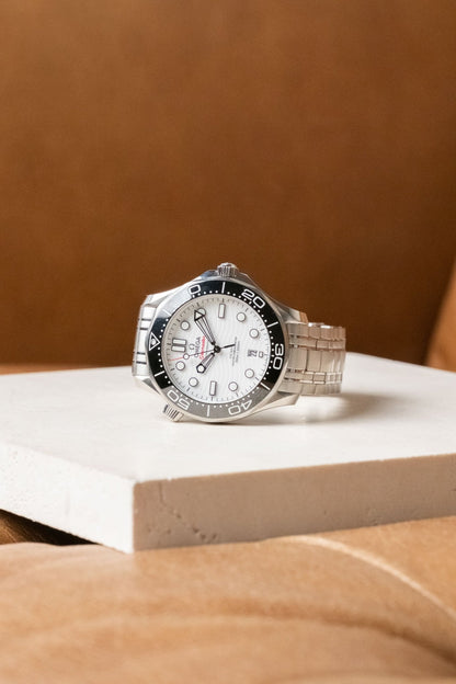 2025 Omega Seamaster Diver 300M with Rubber Strap Ref. 210.30.42.20.04.001 - Wristory