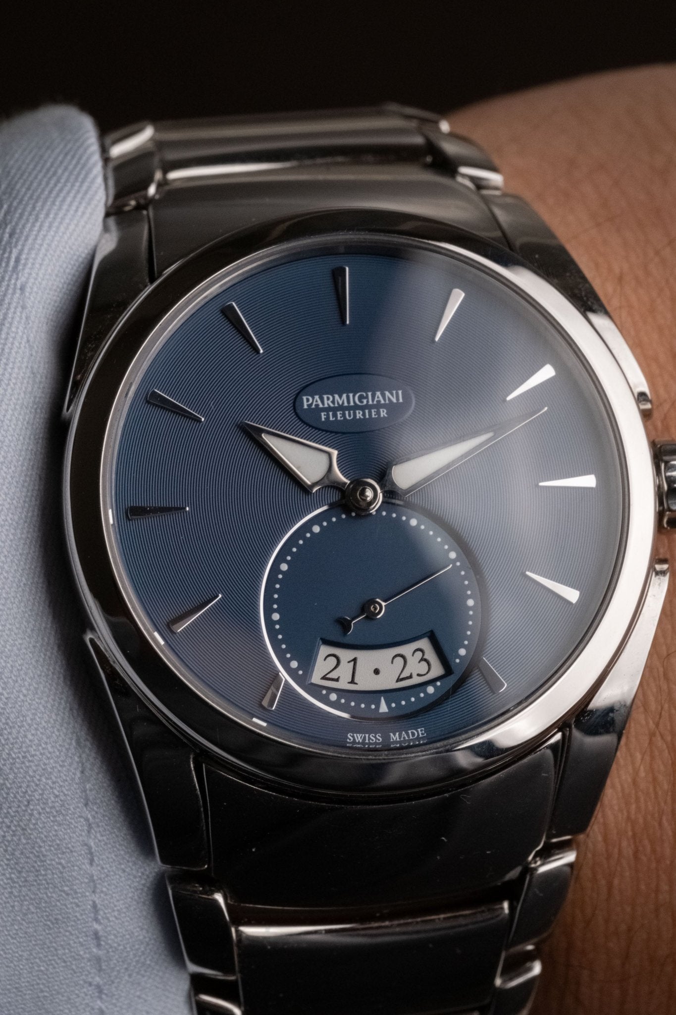 2025 Parmigiani Fleurier Tonda Métropolitaine Blue - Wrist Story Pty Ltd