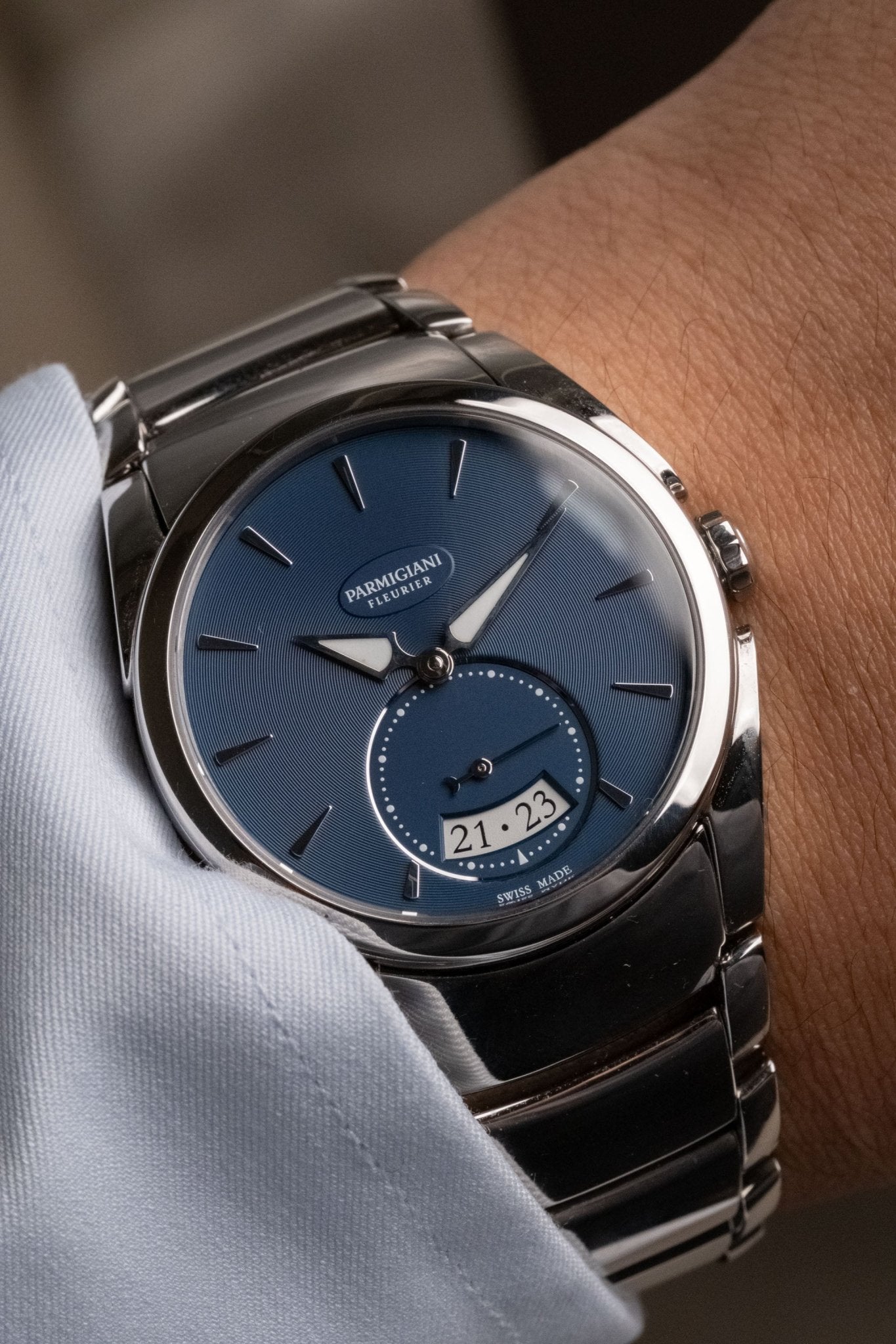 2025 Parmigiani Fleurier Tonda Métropolitaine Blue - Wrist Story Pty Ltd