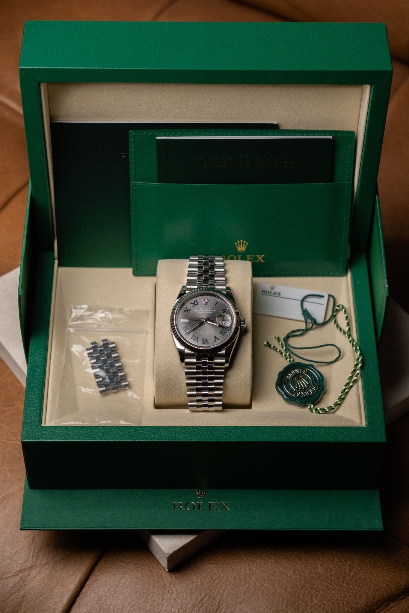 2025 Rolex Datejust 36 “Wimbledon” Dial 36mm Ref. 126234 - Wristory