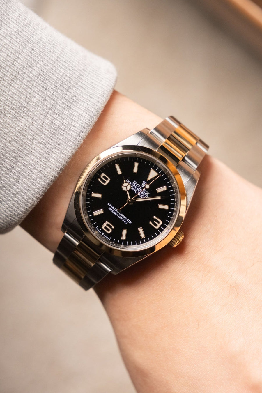 2025 Rolex Explorer 36 Two-Tone Ref. 124273 - Wristory