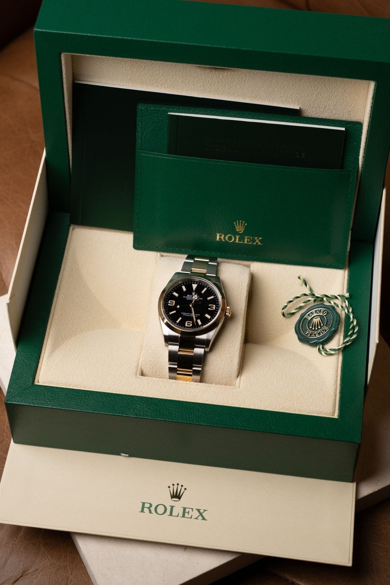 2025 Rolex Explorer 36 Two-Tone Ref. 124273 - Wristory