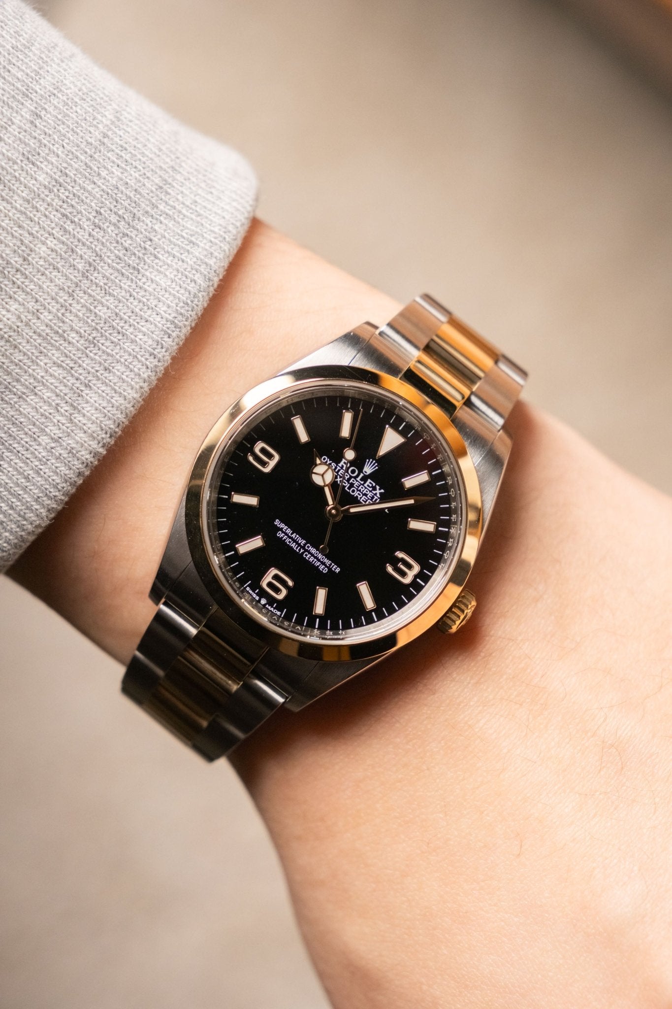 2025 Rolex Explorer 36 Two-Tone Ref. 124273 - Wristory