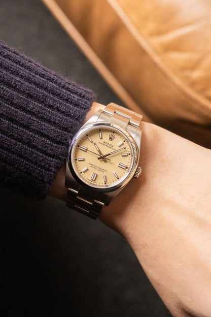 2025 Rolex Oyster Perpetual 36 Beige Ref. 126000 - Wristory