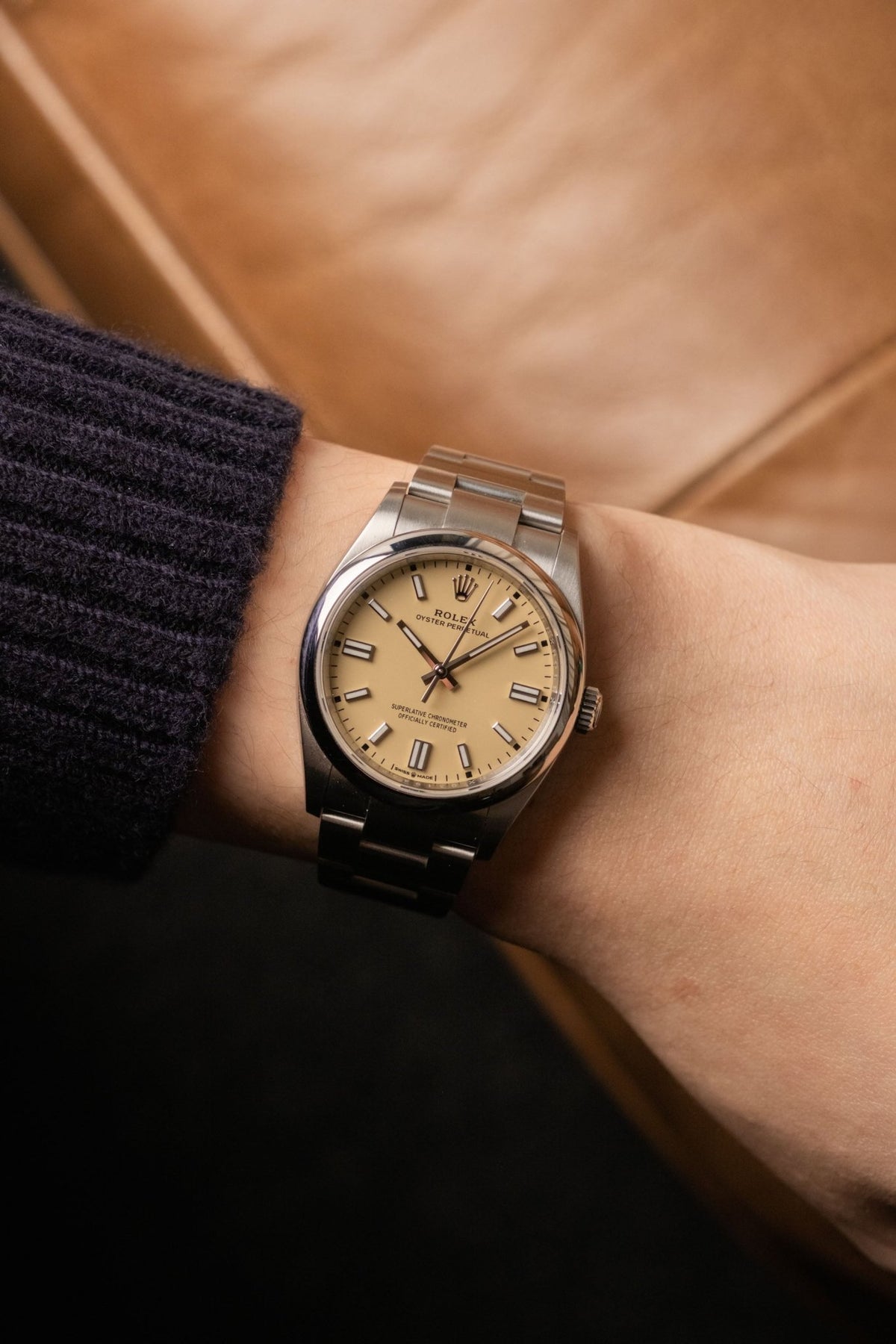 2025 Rolex Oyster Perpetual 36 Beige Ref. 126000 - Wristory