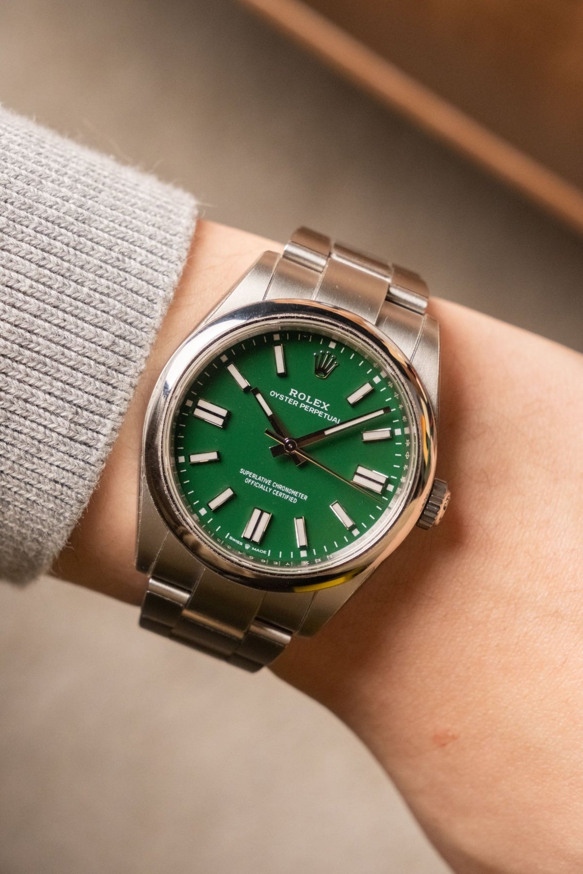 2025 Rolex Oyster Perpetual 41 Green Ref. 134300 - Wristory