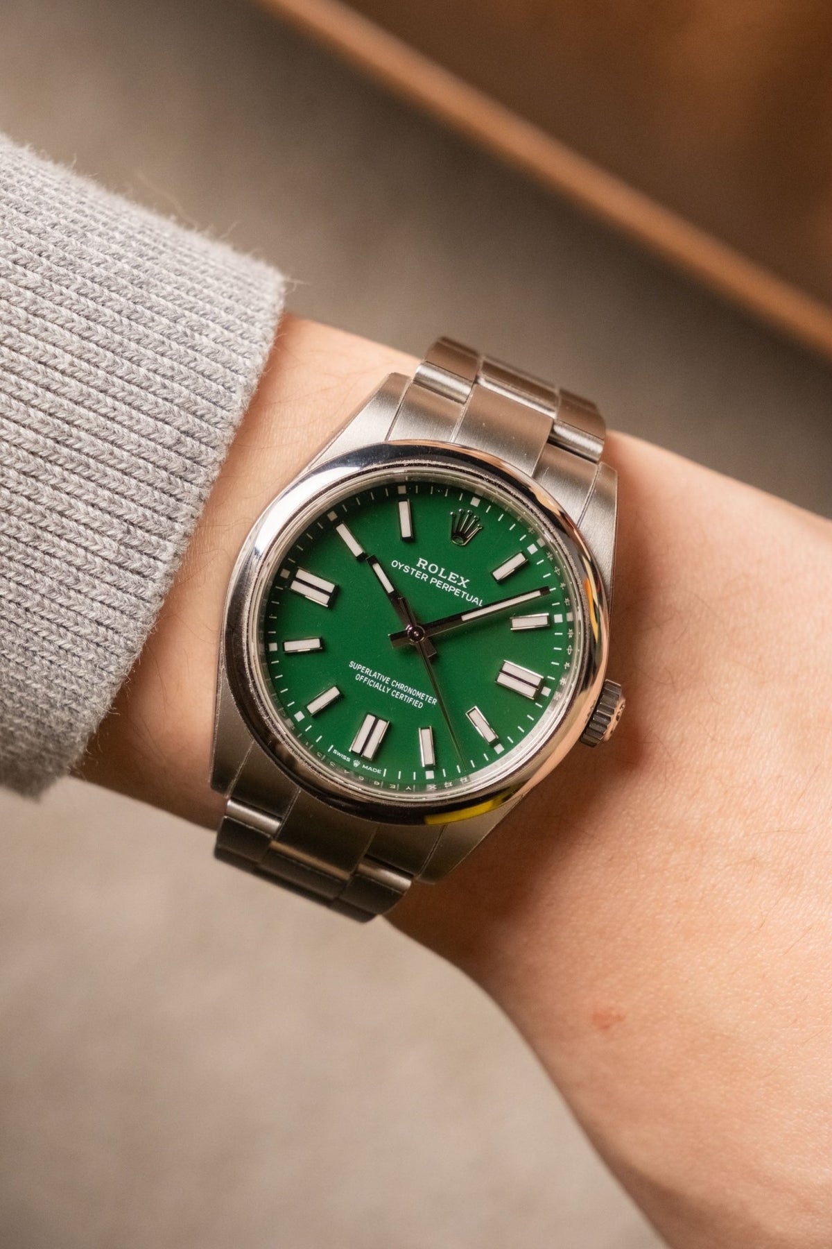 2025 Rolex Oyster Perpetual 41 Green Ref. 134300 - Wristory