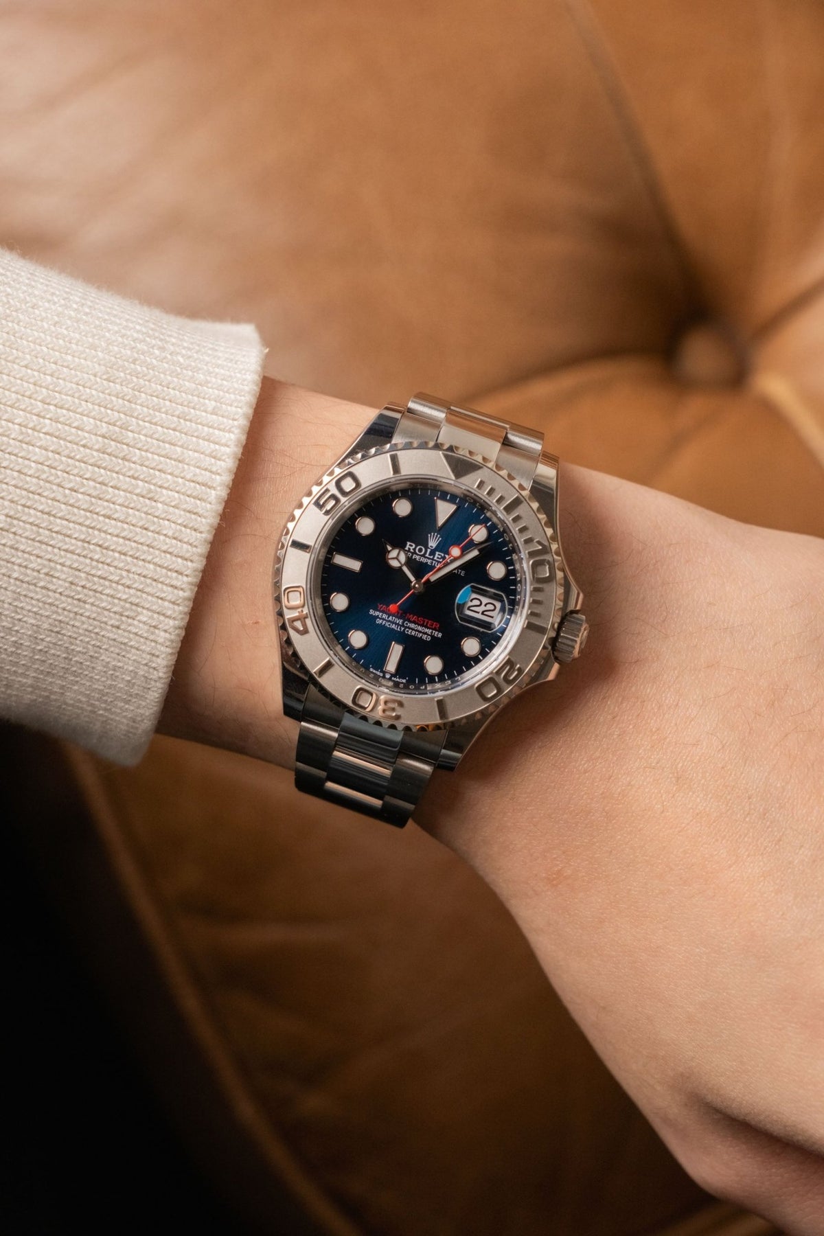 2025 Rolex Yacht-Master 40 Blue Dial Ref.126622 - Wristory
