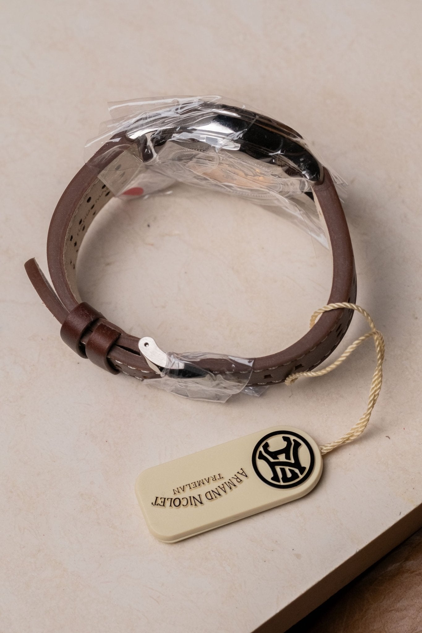 2026 Armand Nicolet MM2 Brown Dial 43mm Ref. A740P - KA - BP22641MAC - Wristory