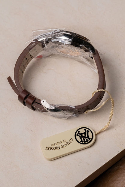 2026 Armand Nicolet MM2 Brown Dial 43mm Ref. A740P - KA - BP22641MAC - Wristory