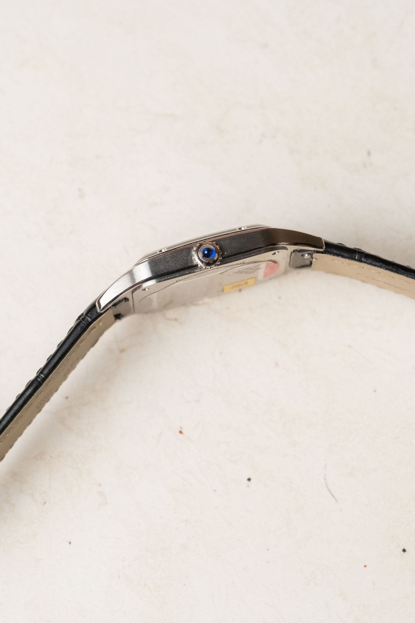 2026 Cartier Santos Dumont Black Lacquer WSSA0046 - Wristory