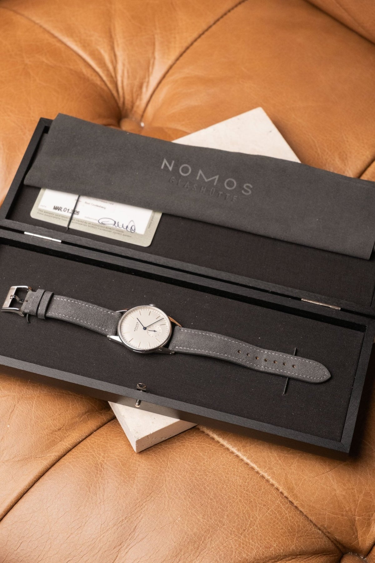 2026 NOMOS Glashütte Orion with Delugs Strap Ref. 309 - Wristory