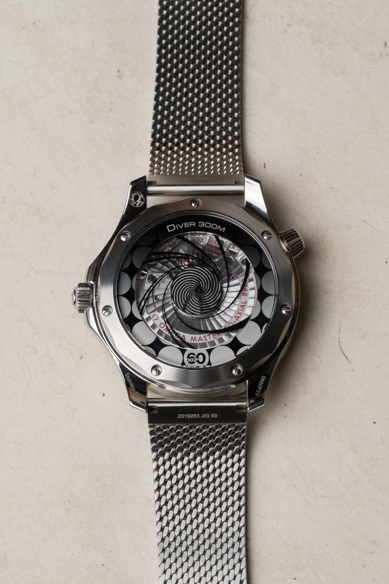 2026 Omega Seamaster Diver 300M James Bond 60th anniversary 210.30.42.20.03.002 - Wristory