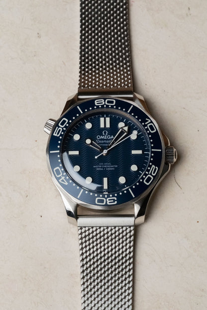 2026 Omega Seamaster Diver 300M James Bond 60th anniversary 210.30.42.20.03.002 - Wristory