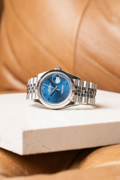 2026 Rolex Datejust 36 Blue Roman Ref. 126234 - Wristory