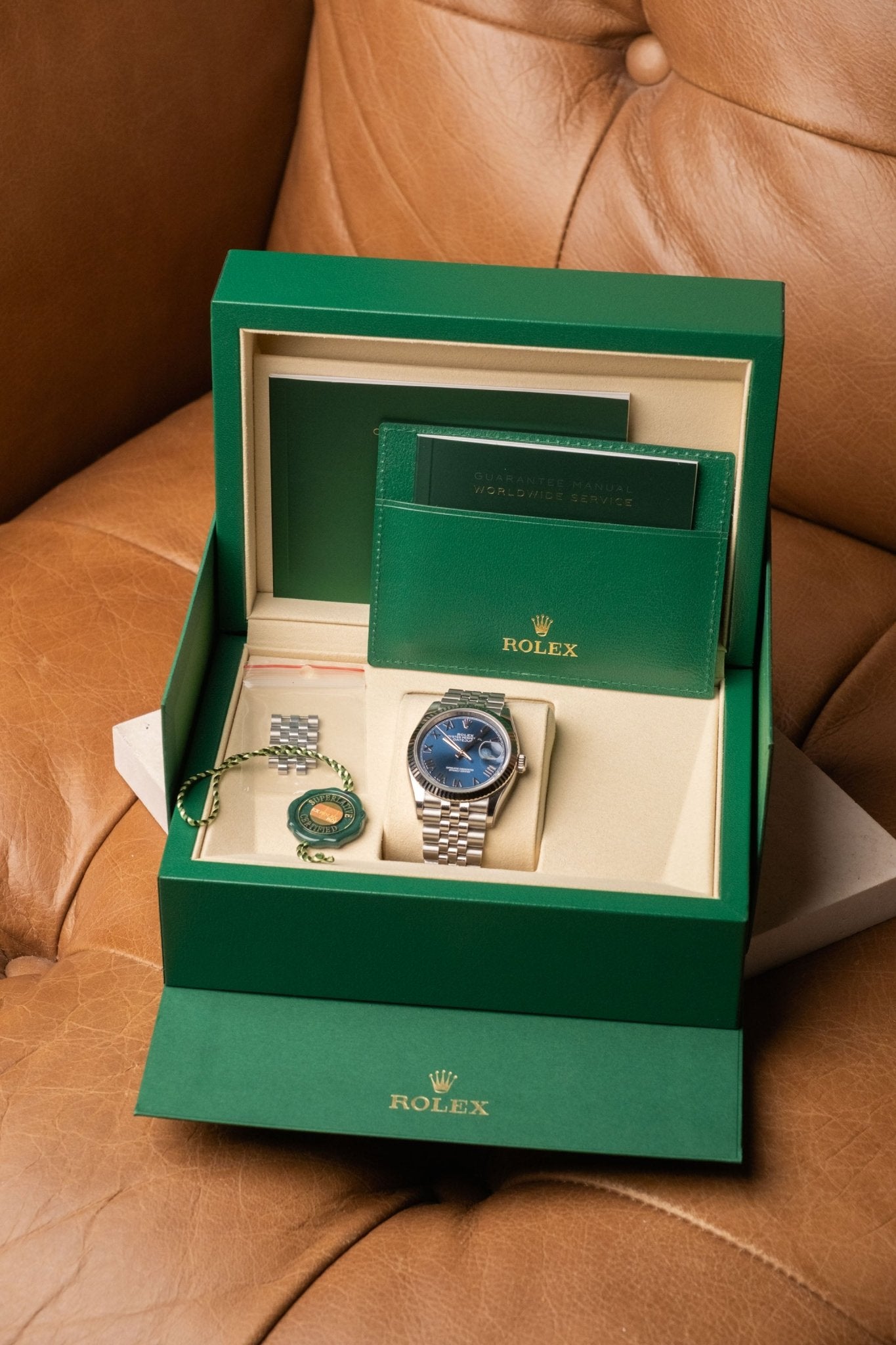 2026 Rolex Datejust 36 Blue Roman Ref. 126234 - Wristory
