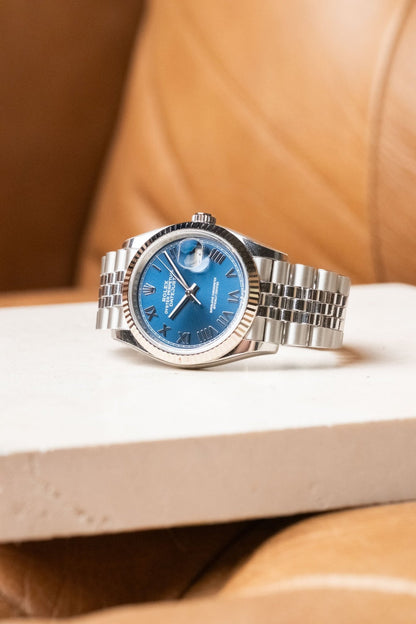 2026 Rolex Datejust 36 Blue Roman Ref. 126234 - Wristory