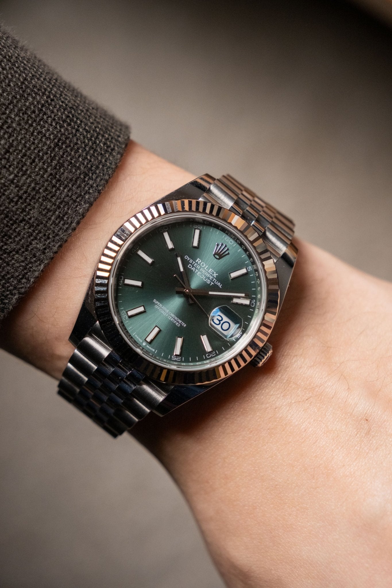 2026 Rolex Datejust 41 Mint Green Ref. 126334 - Wristory