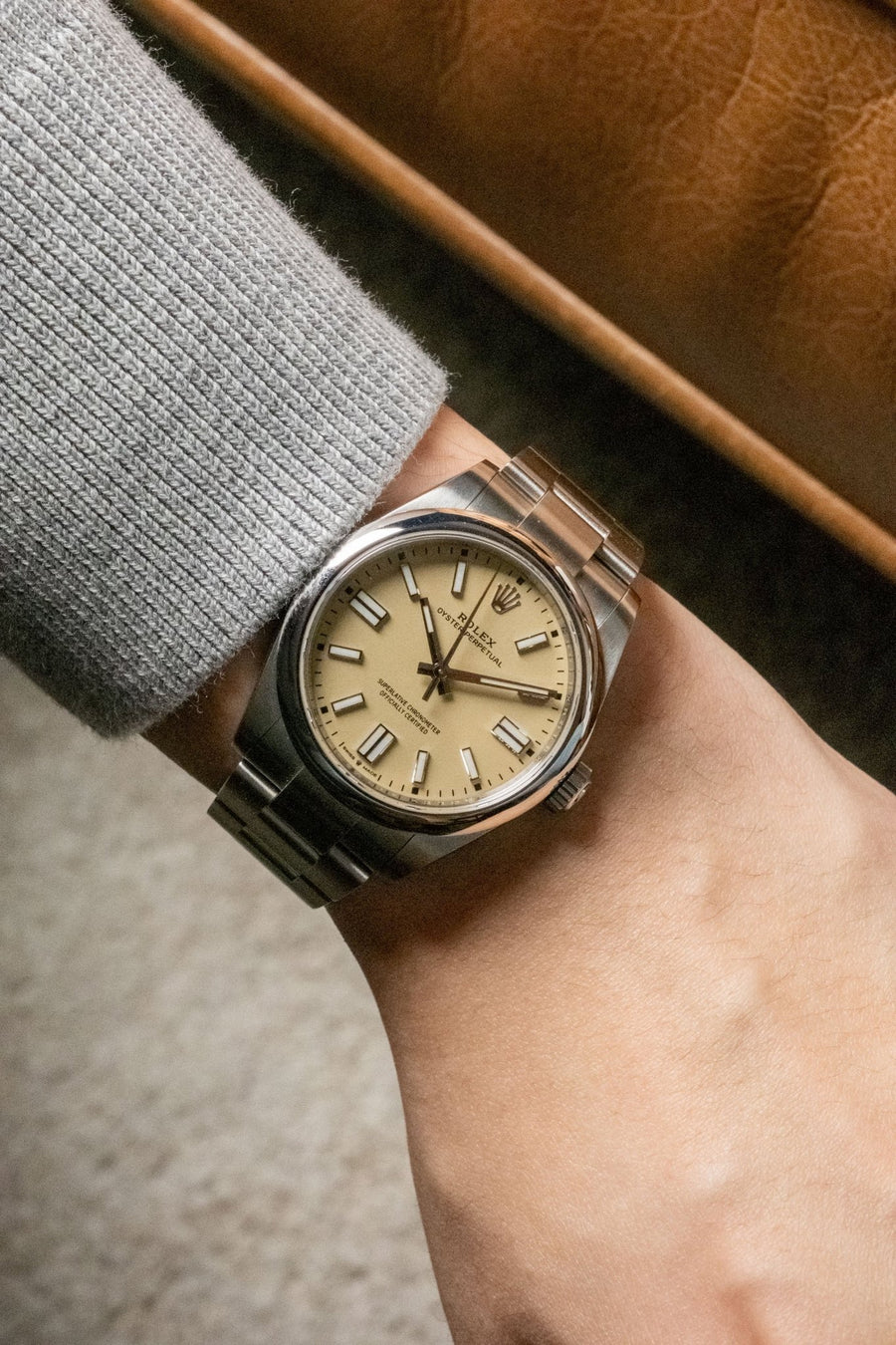 2026 Rolex Oyster Perpetual 41 Beige 134300 - Wristory