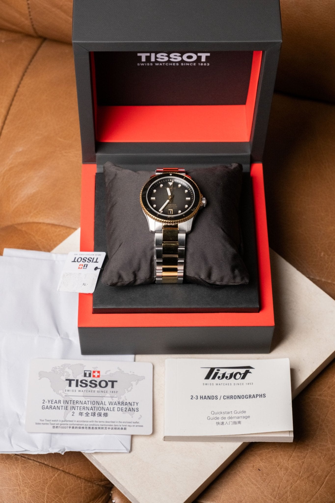 2026 Tissot Seastar 1000 Powermatic 80 Two - Tone 40mm Ref. T120.807.22.051.00 - Wristory