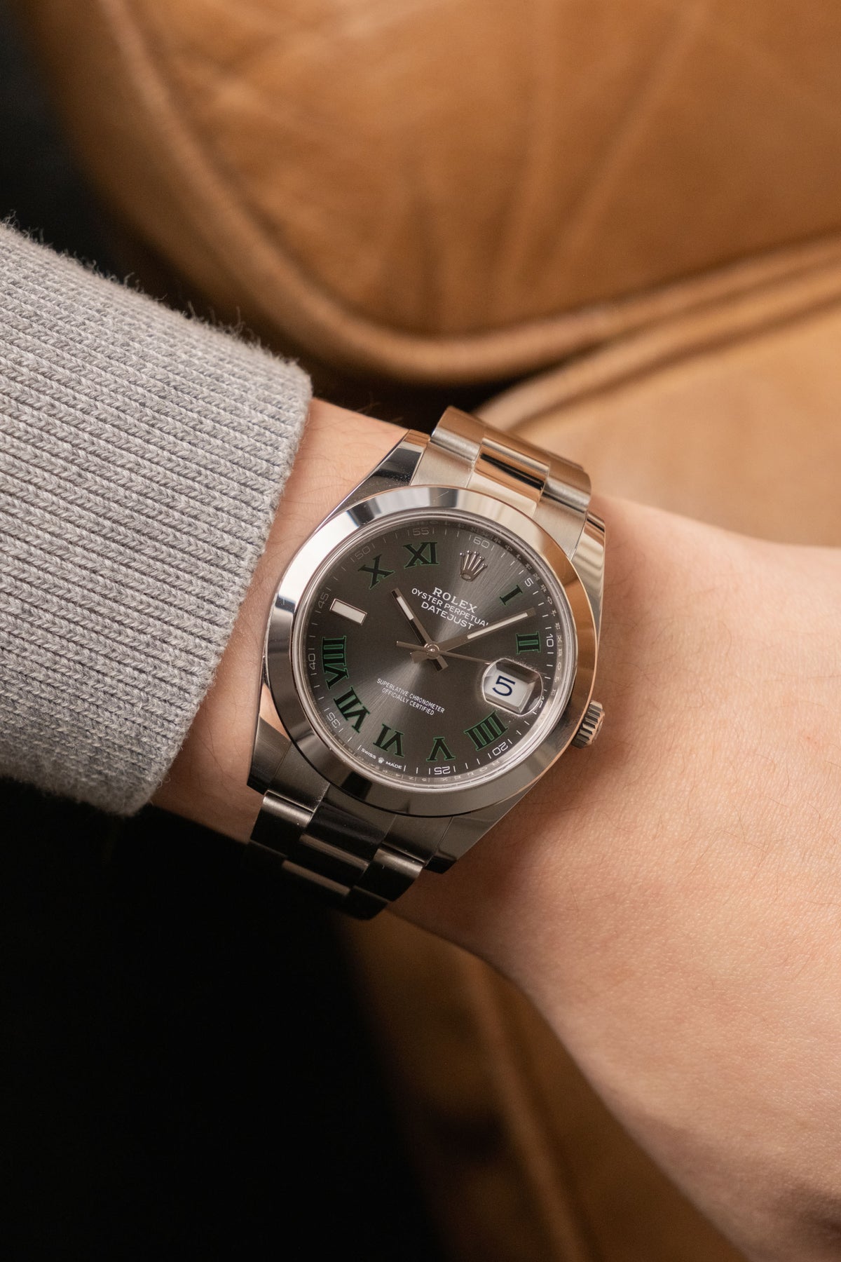 2025 Rolex Datejust 41 Wimbledon Ref. 126300 — photo 3